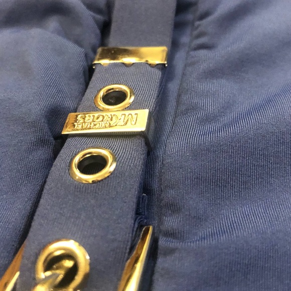 Michael Michael Kors Blue Strapless - Picture 4 of 7